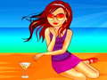 遊戲Beach Girl Dressup