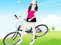 遊戲Bicycle Girl Dressup