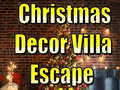 遊戲Christmas Decor Villa Escape