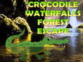 遊戲Crocodile Waterfalls Forest Escape