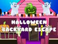 遊戲Halloween Backyard Escape