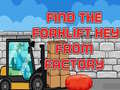遊戲Find The Forklift Key From Factory 