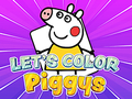 遊戲Let's Color Piggys