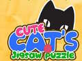 遊戲Cute Cats Jigsaw Puzzle