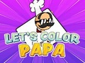 遊戲Let's Color Papa