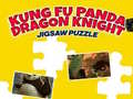 遊戲Kung Fu Panda Dragon Knight Jigsaw Puzzle