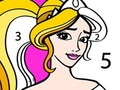 遊戲Princess Coloring By Number