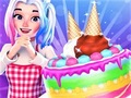 遊戲Cute Doll Cooking Cakes