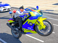 遊戲Police Bike Stunt Race Game