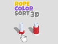 遊戲Rope Color Sort 3D