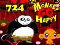 遊戲Monkey Go Happy Stage 724