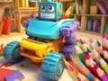遊戲Coloring Book: Transforming Car Robot