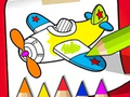 遊戲Coloring Book: Cute Plane