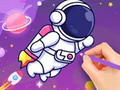 遊戲Coloring Book: Astronaut