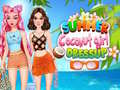 遊戲Summer Coconut Girl Dress Up