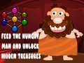 遊戲Feed the hungry man and unlock hidden treasures
