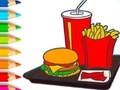 遊戲Coloring Book: Hamburger