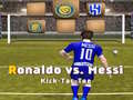 遊戲Messi vs Ronaldo Kick Tac Toe