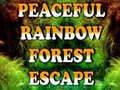 遊戲Peaceful Rainbow Forest Escape 