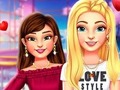 遊戲BFFs High School First Date Look