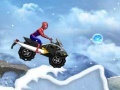 遊戲Spiderman Snow Scooter