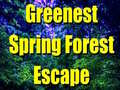 遊戲Greenest Spring Forest Escape 