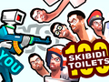 遊戲You vs 100 Skibidi Toilets