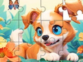 遊戲Jigsaw Puzzle: Dog And Garden