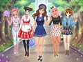 遊戲High School Anime Dress Up