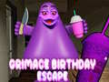 遊戲Grimace Birthday Escape