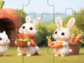 遊戲Jigsaw Puzzle: Rabbits With Carrots