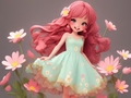 遊戲Coloring Book: Flower Dress