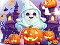 遊戲Jigsaw Puzzle: Halloween Cute Ghost