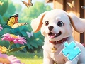 遊戲Jigsaw Puzzle: Dog In Garden