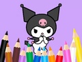 遊戲Coloring Book: Kuromi Carries Bag