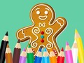 遊戲Coloring Book: Gingerbreads