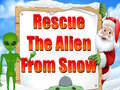 遊戲Rescue The Alien From Snow