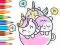 遊戲Coloring Book: A Cup Of Unicorn