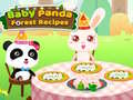 遊戲Baby Panda Forest Recipes