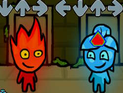 遊戲FNF：元素（火男孩和水女孩） 在線.