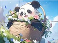 遊戲Jigsaw Puzzle: Blanket Panda