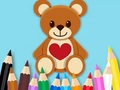 遊戲Coloring Book: Toy Bear