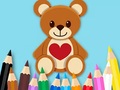 遊戲Coloring Book: Toy Bear