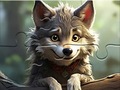 遊戲Jigsaw Puzzle: Smiling Wolf