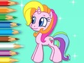 遊戲Coloring Book: Shining Pony