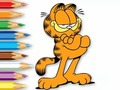 遊戲Coloring Book: Garfield Hamburger