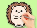 遊戲Coloring Book: Cute Hedgehog