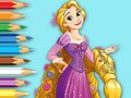 遊戲Coloring Book: Princess Rapunzel