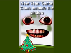 遊戲New Year: Santa Claus outside the window