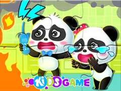 遊戲Jigsaw Puzzle: Baby Panda Firework